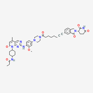 molecular formula C49H57N9O7 B12408074 PROTAC TTK degrader-2 