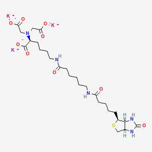 molecular formula C26H40K3N5O9S B12408099 Biotin-X-NTA 