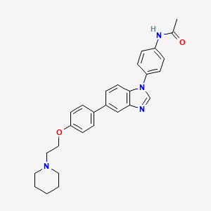 molecular formula C28H30N4O2 B12408126 FLT3/TrKA-IN-1 