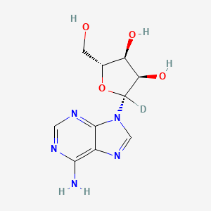 molecular formula C10H13N5O4 B12408157 Adenosine-d1-1 