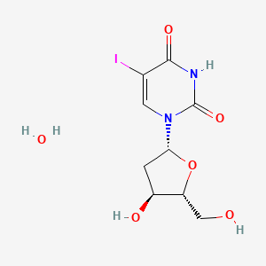 molecular formula C9H13IN2O6 B12408181 Idoxuridine monohydrate CAS No. 17140-71-5