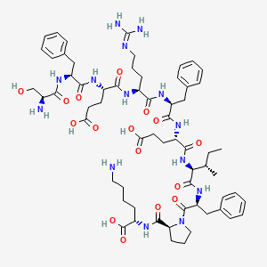 molecular formula C63H90N14O16 B12408205 Influenza HA (110-119) 