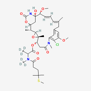 molecular formula C39H56ClN3O10S B12408236 Maytansinoid DM4 impurity 5-d6 