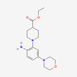 molecular formula C18H27N3O3 B12408241 Aep-IN-1 