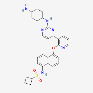 molecular formula C29H32N6O3S B12408289 IRE1|A kinase-IN-3 