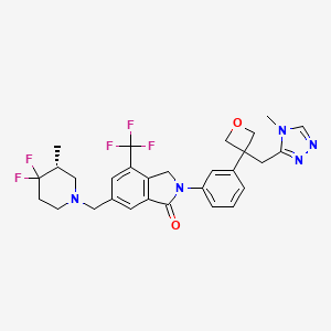 molecular formula C29H30F5N5O2 B12408325 Cbl-b-IN-2 