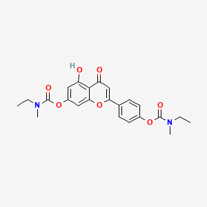 molecular formula C23H24N2O7 B12408525 AChE-IN-15 