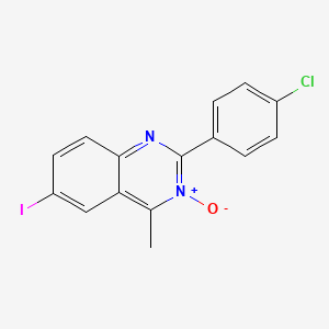 molecular formula C15H10ClIN2O B12408542 Cox-1/2-IN-2 