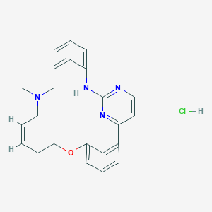 molecular formula C23H25ClN4O B12408562 (E/Z)-Zotiraciclib (hydrochloride) 