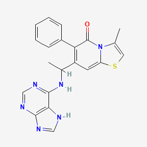 molecular formula C21H18N6OS B12408582 PI3K-IN-26 