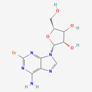 (2R,3S,5R)-2-(6-amino-2-bromopurin-9-yl)-5-(hydroxymethyl)oxolane-3,4-diol