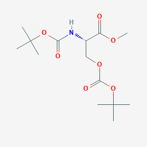 Methyl N,O-bis(tert-butoxycarbonyl)-L-serinate