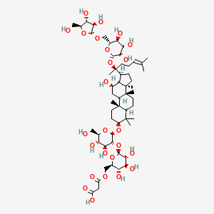 molecular formula C56H92O25 B12408643 Malonylginsenoside Rc 