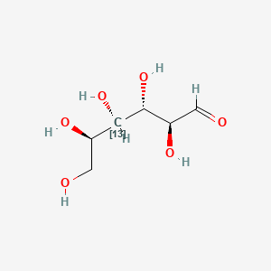 molecular formula C6H12O6 B12408652 D-Mannose-13C-3 