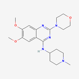 6,7-Dimethoxy-N-(1-Methylpiperidin-4-Yl)-2-(Morpholin-4-Yl)quinazolin-4-Amine