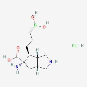 molecular formula C11H22BClN2O4 B12408685 ARG1-IN-1 (hydrochloride) 