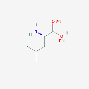 molecular formula C6H13NO2 B12408726 L-Leucine-18O2 