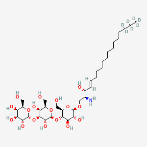 molecular formula C36H67NO17 B12408733 Lyso iGB3-d7 