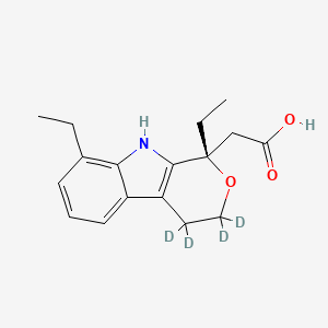 molecular formula C17H21NO3 B12408829 (S)-Etodolac-d4 