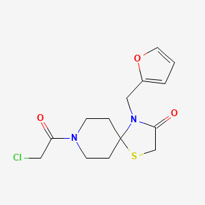 molecular formula C14H17ClN2O3S B12408868 ZL-Pin01 