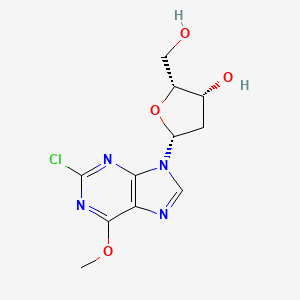 (2R,3R,5R)-5-(2-chloro-6-methoxypurin-9-yl)-2-(hydroxymethyl)oxolan-3-ol