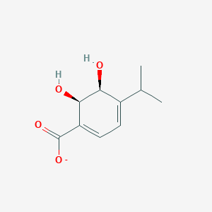 cis-5,6-Dihydroxy-4-isopropylcyclohexa-1,3-dienecarboxylate