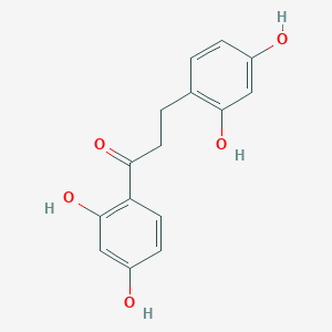 molecular formula C15H14O5 B12408983 1,3-Bis(2,4-dihydroxyphenyl)propan-1-one 