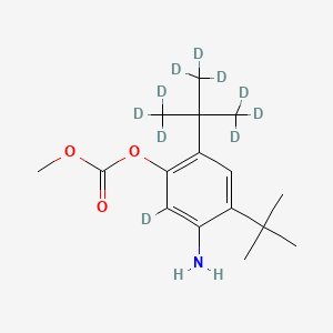 5-Amino-2,4-di-tert-butylphenyl methyl carbonate-d10