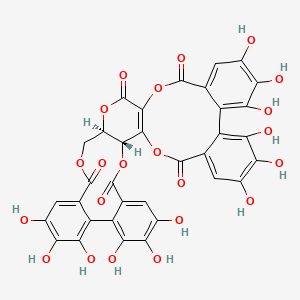 molecular formula C34H20O22 B1240903 余甘子宁 B CAS No. 180465-45-6
