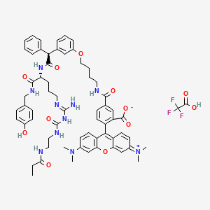 molecular formula C64H71F3N10O12 B12409071 Y1R probe-1 