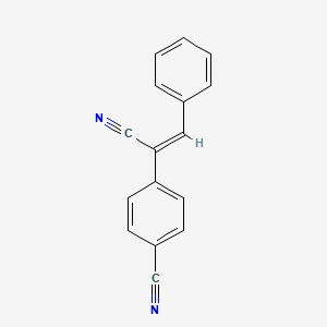 molecular formula C16H10N2 B12409072 (Z)-p-cyano-|A-Cyanostilbene 