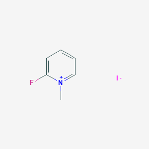 molecular formula C6H7FIN B1240908 Pyridinium, 2-fluoro-1-methyl-, iodide CAS No. 367-06-6