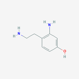 3-Amino-4-(2-aminoethyl)phenol