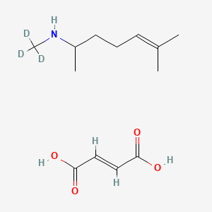 molecular formula C13H23NO4 B12409131 Isometheptene-d3 Maleate 