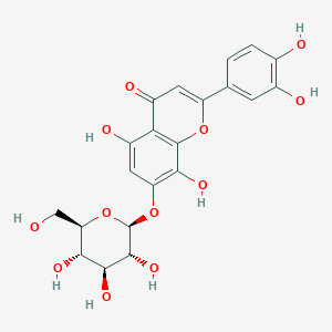 molecular formula C21H20O12 B12409158 Hypolaetin 7-glucoside 