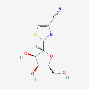 B124092 4-Cyanotiazofurin CAS No. 144660-78-6
