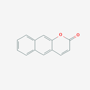 molecular formula C13H8O2 B1240925 6,7-Benzocoumarin CAS No. 3023-98-1