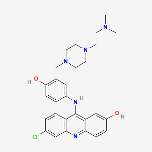 molecular formula C28H32ClN5O2 B12409280 Ercc1-xpf-IN-1 