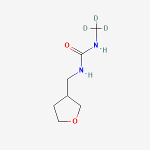 1-Methyl-3-((tetrahydrofuran-3-yl)methyl)urea-d3