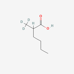 2-(Trideuteriomethyl)hexanoic acid