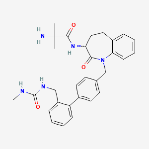 molecular formula C30H35N5O3 B1240933 Unii-fhv8mgn2OE CAS No. 197650-99-0