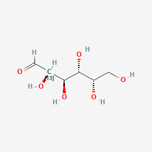 molecular formula C6H12O6 B12409379 L-Galactose-13C 