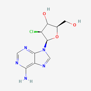 (2R,4S,5R)-5-(6-aminopurin-9-yl)-4-chloro-2-(hydroxymethyl)oxolan-3-ol