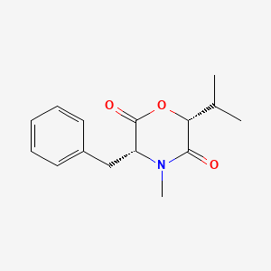 (3r,6r)-3-Benzyl-6-isopropyl-4-methylmorpholine-2,5-dione