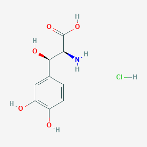 molecular formula C9H12ClNO5 B12409449 Droxidopa (hydrochloride) 