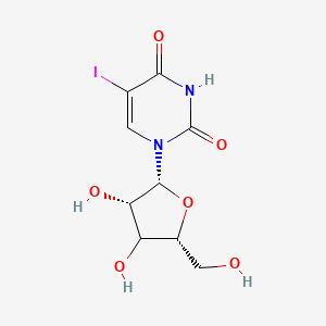 1-[(2R,3S,5R)-3,4-dihydroxy-5-(hydroxymethyl)oxolan-2-yl]-5-iodopyrimidine-2,4-dione