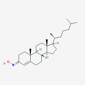 molecular formula C27H45NO B1240950 Cholest-4-en-3-one, oxime CAS No. 66538-08-7