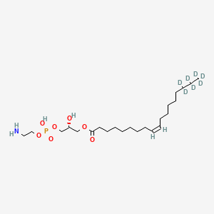 1-Oleoyl-2-hydroxy-sn-glycero-3-phosphatidylethanolamine-d7