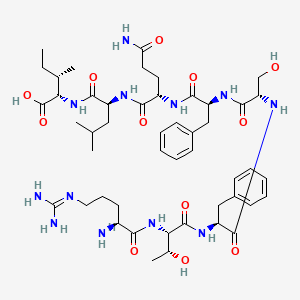 molecular formula C48H74N12O12 B12409597 NS2 (114-121), Influenza 