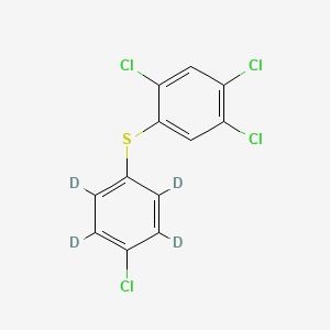 molecular formula C12H6Cl4S B12409663 Tetrasul-d4 